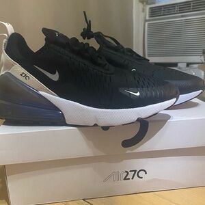Nike Air Max 270 Black and White Shoes